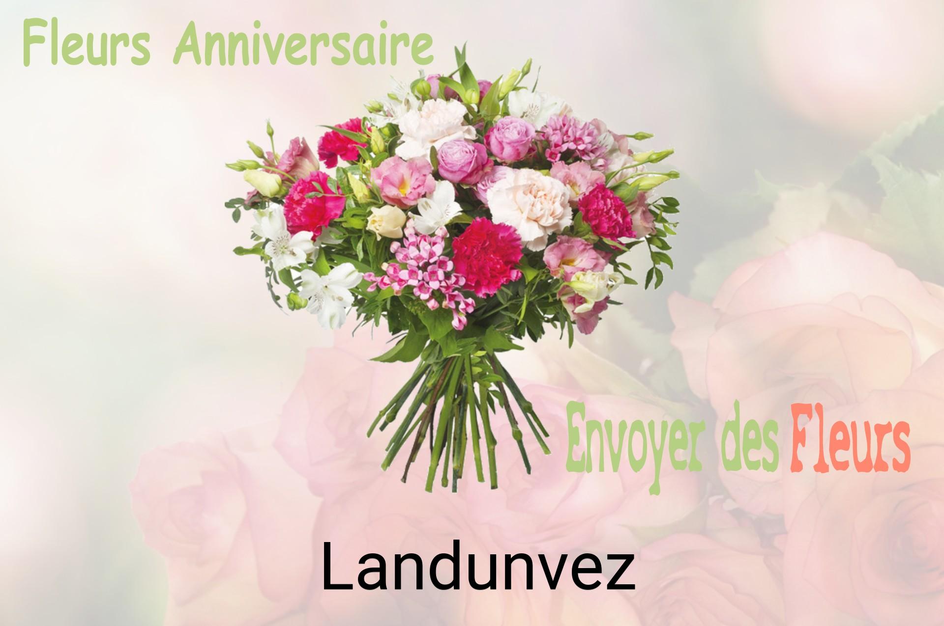 Bouquet de fleurs d’anniversaire livré à Landunvez