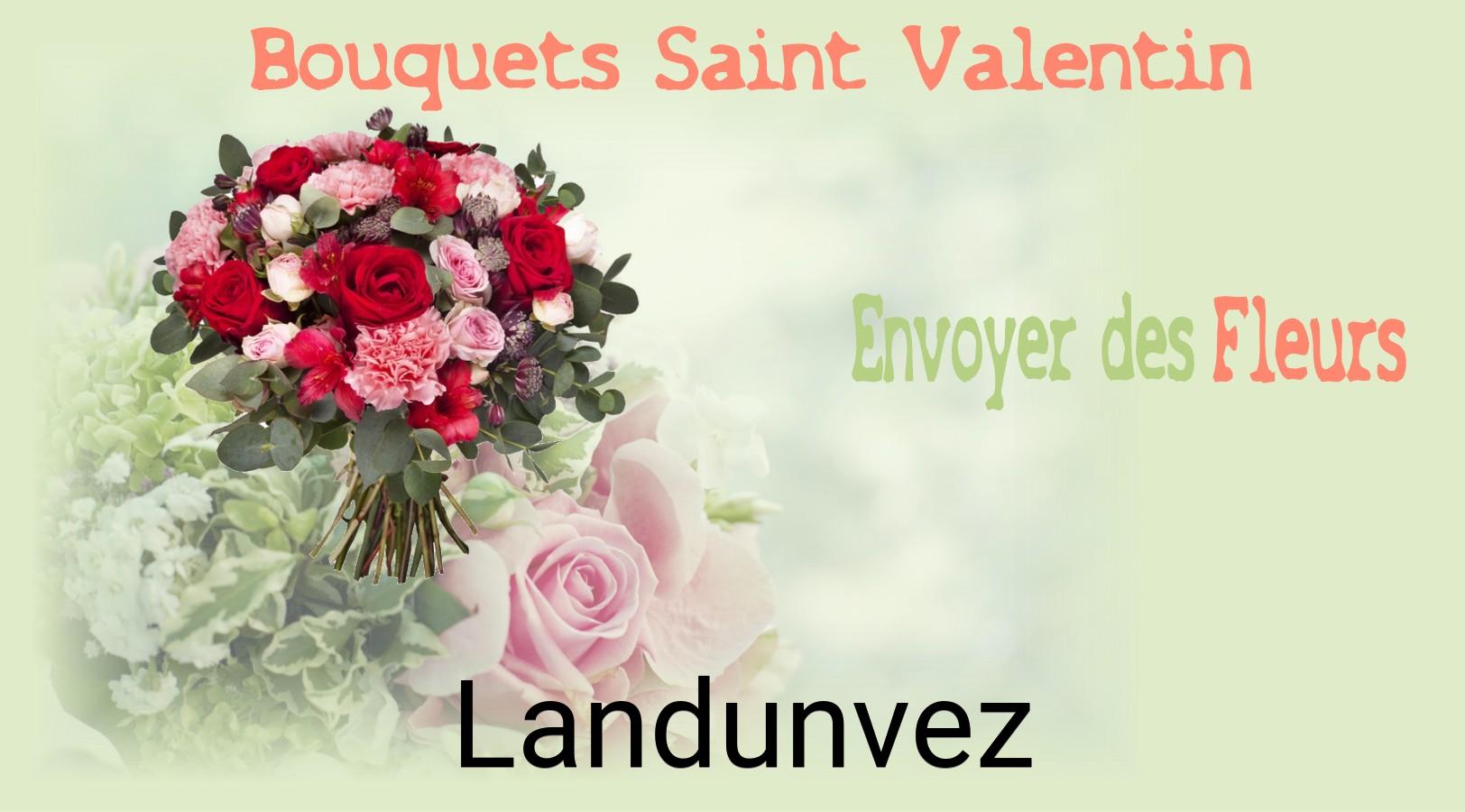 Roses de Saint-Valentin livrées à Landunvez